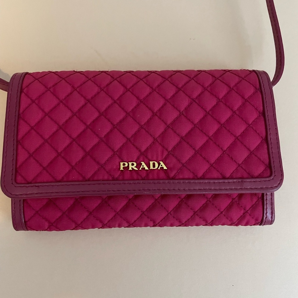Prada Wallet Cross Body Purse